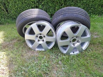 4ks alu kol 16", rozteč 5x112 mm, středová díra 57.1 mm ET5 - 5