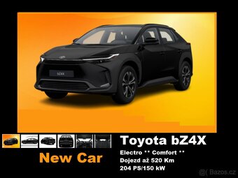 Toyota bZ4X 204ps Bat.71kWh LED Nav Kam Keyl ACC TepČer 5/25 - 5