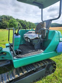 JAPONSKÝ MINIBAGR KOMATSU PC10-7 2700KG - 5