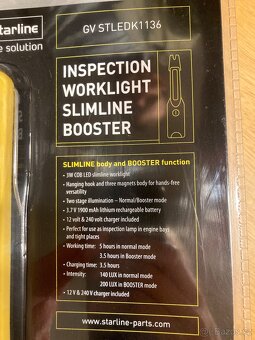 Profesionální pracovní svítilna Slimline Booster Starline - 5