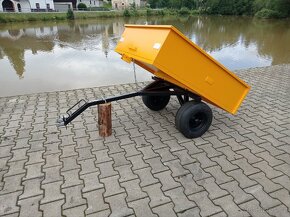 Přívěs - vozík D -TPS 400 za zahradní traktor - 5