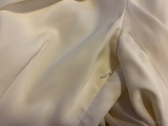 Bílé sakošaty Massimo Dutti vel.40/8 - 5