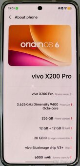 Vivo X200 Pro 12GB/256 GB Titanium Android 16 OriginOS 6 - 5