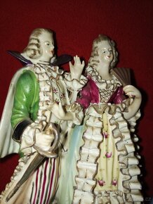 Porcelánové sošky 7 ks zn. Royal Dux atd. - 5