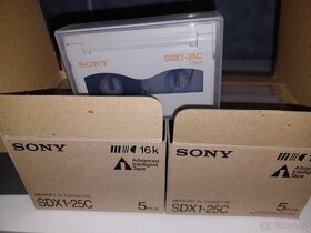 Kazety  SONY SDX1-25C 10ks - 5