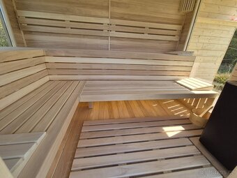 Exteriérová sauna - 5