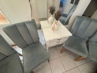 Luxusní jídelní židle 6ks - 5