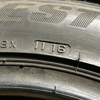 Letní pneu 225/50 R16 92W Bridgestone 5-5,5mm - 5