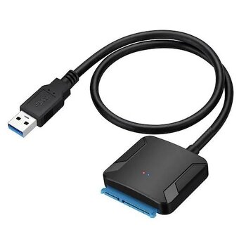 Adaptér USB 3.0 na SATA pro 2.5" a 3.5" HDD a SSD nové - 5