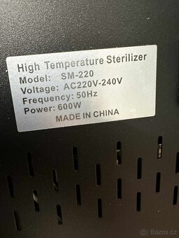 Perfektní pomocník – vysokoteplotní sterilizátor SM-220 - 5