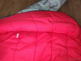 pékná oboustranná zimní bunda jako nová divka 9-13 let - 5