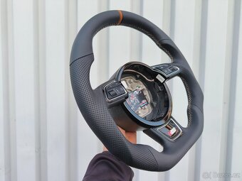 Nový kožený volant Audi PERFORMANCE, exkluzivní tvar - 5