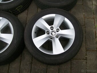 alu kola original Rapid, Fabia III,15" Dunlop 85% - 5