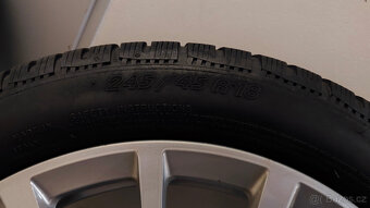 Originál kola disky BMW r18 619 zimní pneu 245/45 - 5