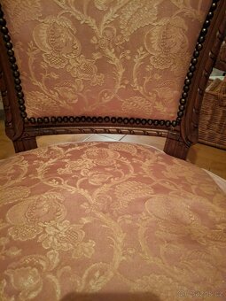 Křeslo replika starožitné barokní křeslo - 5