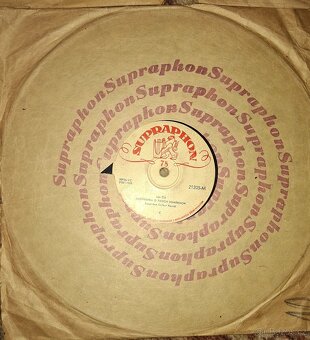 Šelakové gramofonové desky - pohádky - 25 cm - 5