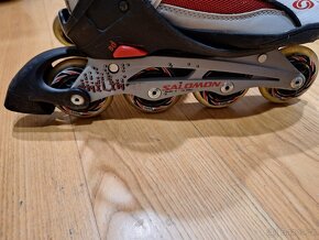 Dětské kolečkové nastavitelné brusle vel 30 - 36 Salomon - 5
