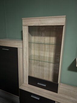 Televizní stěna ze 3 skříněk - 5