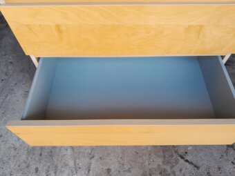 Ikea komoda Malm bříza 4 zásuvky - 5
