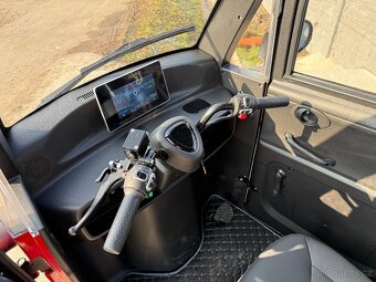 Elektromobil - Elektrická tříkolka Leramotors E1, červená - 5