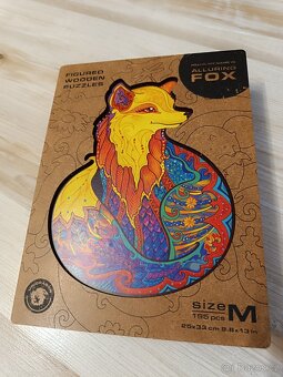 Unidragon dřevěné puzzle - 5