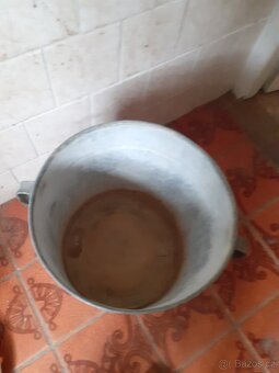 Retro  parní  hrnec na výrobu  šťávy  SSSR, zavařovací  hrne - 5