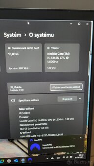 Dell latitude 7400, 16/512 - 5
