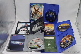 Herná konzola - Sony PlayStation 2 Slim SCPH-77004 + 5 hier - 5