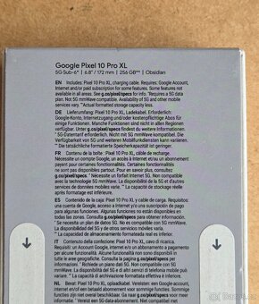 Google Pixel 10 Pro XL 256B Obsidian NOVÝ NEROZBALENÝ - 5