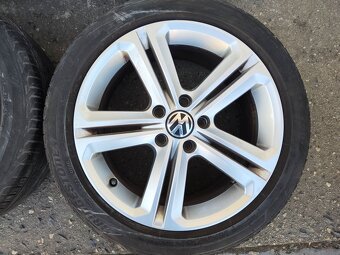 17"letní alu sada Mallory 5x112 origo Golf 6 Touran Caddy - 5