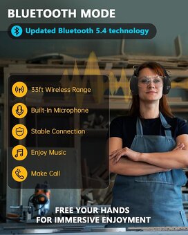 PROHEAR 030BT Elektronické ochranné chrániče sluchu - 5