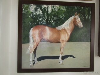 RUČNĚ MALOVANÉ OBRAZY-VÁNOČNÍ SLEVA - 5