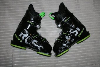 lyže Stockli RX 90 cm , lyžáky Rossignol - 5