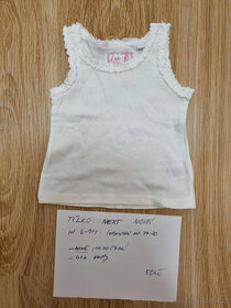 dětské oblečení  body a trika 74/80 - 5