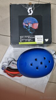 Lyžařská helma Scott s brýlemi - 5