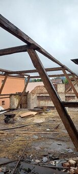 Staré Těšany trámy a staré prkna - 5