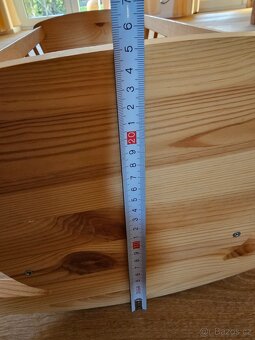 Dřevěná kolébka pro panenky - 5