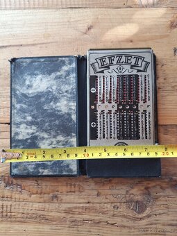 EFZET mechanicky kalkulator 1904 - 5