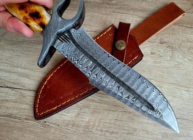 velký lovecký Damaškový nůž HUNTER ESSENTIAL 29 cm - 5