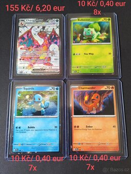 Pokémon karty 1 - 5
