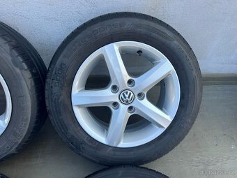 195/65R15 letní pneu alu kola VW GOLF VII 6x15 5x112 ET43 - 5