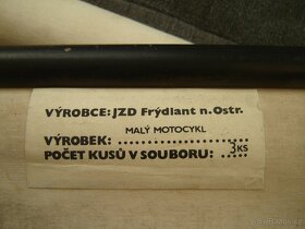 výukové plakáty , tabla motocyklu simson originál 3 ks - 5