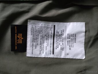 BUNDA PARKA M65 ALPHA INDUSTRIES OLIVE L-XL/R v.č. vložky - 5