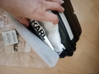 Karl Lagerfel vysoce luxusní celokožená kabelka - 5