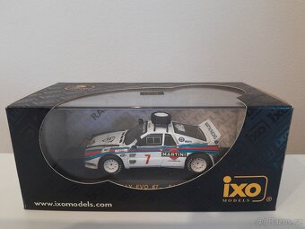 model LANCIA 037 RALLY EVO/IXO RAC063 rarita - 5