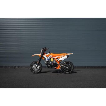 Pitbike Leramotors Thunder 70cc, oranzova - 5