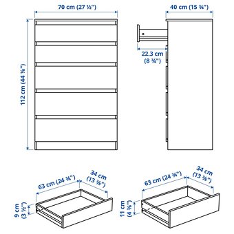 Komoda Kullen ikea - 5