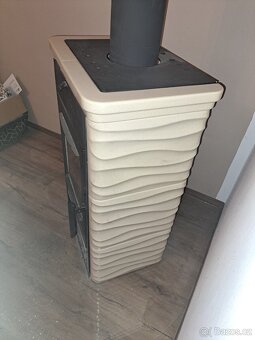 Kachlová krbová kamna s příslušenstvím - 5