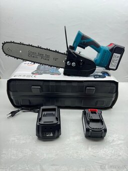 Aku pila 12” s automatickým mazáním + 2x baterie - 5