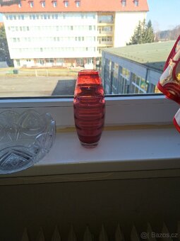 Karel Wünsch malinowy wazon - 5